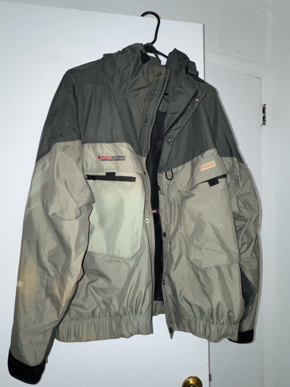 Vintage Redington Wading Jacket XXL Waterproof Fly Fishing Hooded